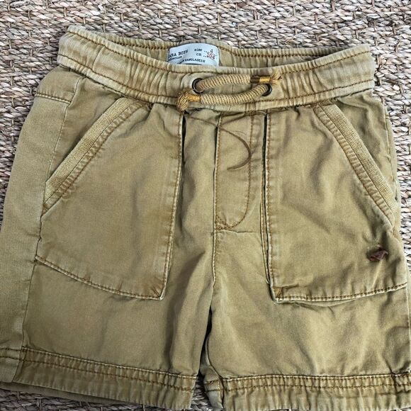 Zara boys khaki shorts size 4 - Picture 4 of 13